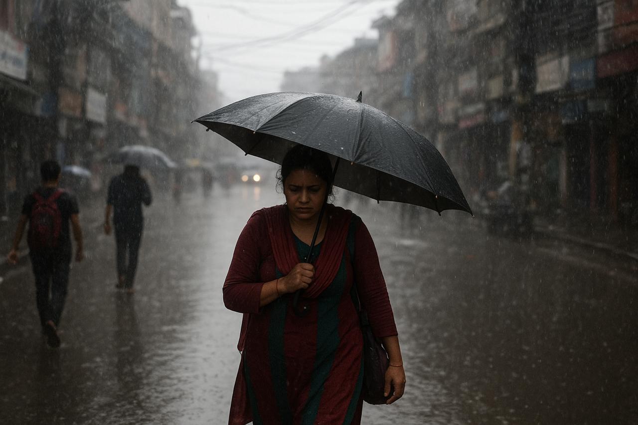 7आइतबार धेरै स्थानमा वर्षा हुने, पश्चिममा बढी